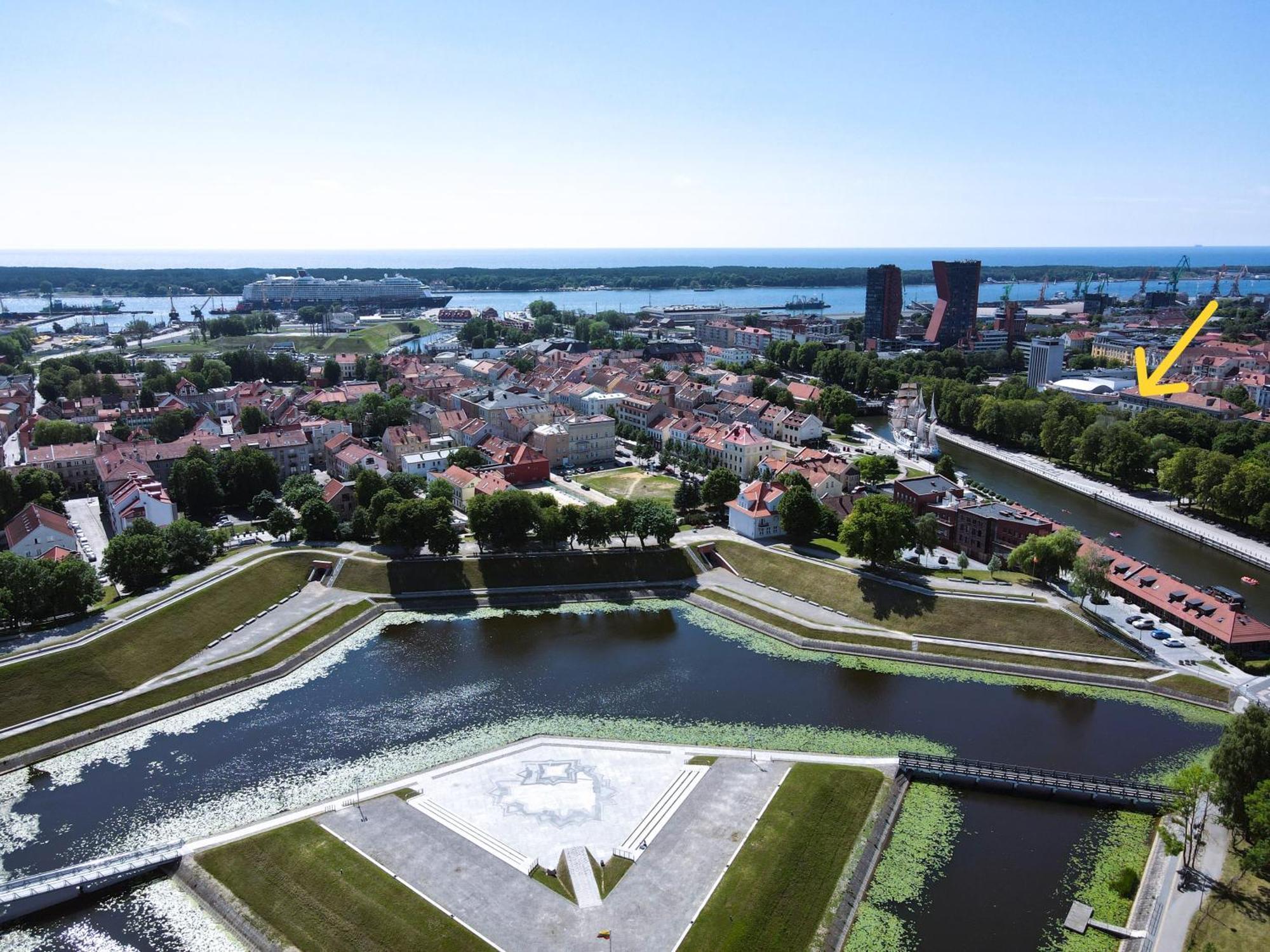 Great View Studio, Self Check In, Free Parking Klaipėda Esterno foto