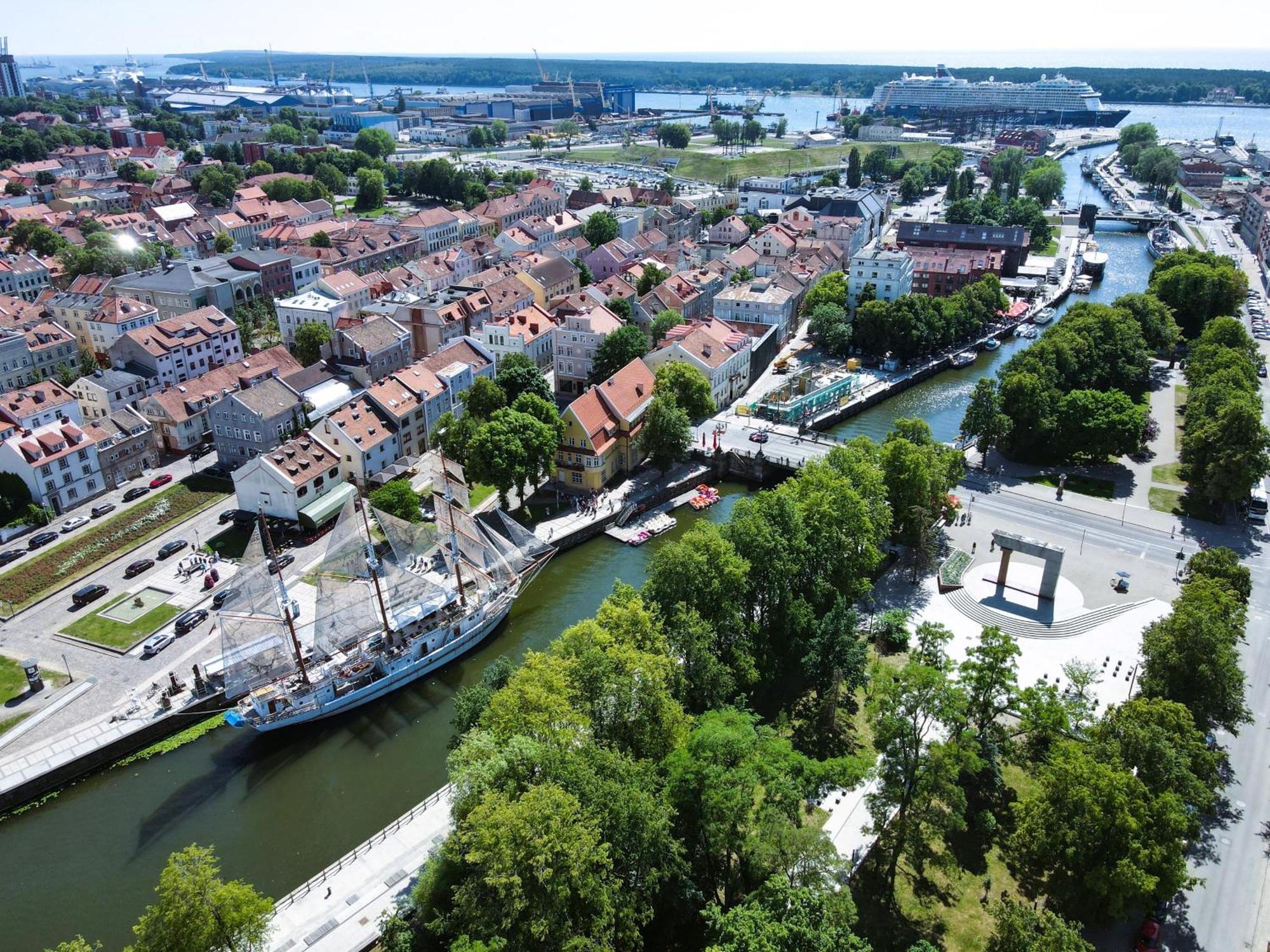 Great View Studio, Self Check In, Free Parking Klaipėda Esterno foto